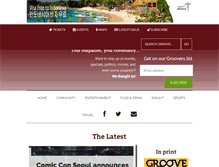 Tablet Screenshot of groovekorea.com
